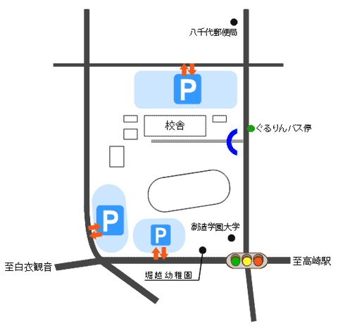 駐車場案内図